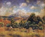 Paul Cezanne Mount Sainte-Victoire oil painting on canvas